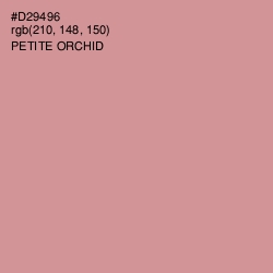 #D29496 - Petite Orchid Color Image